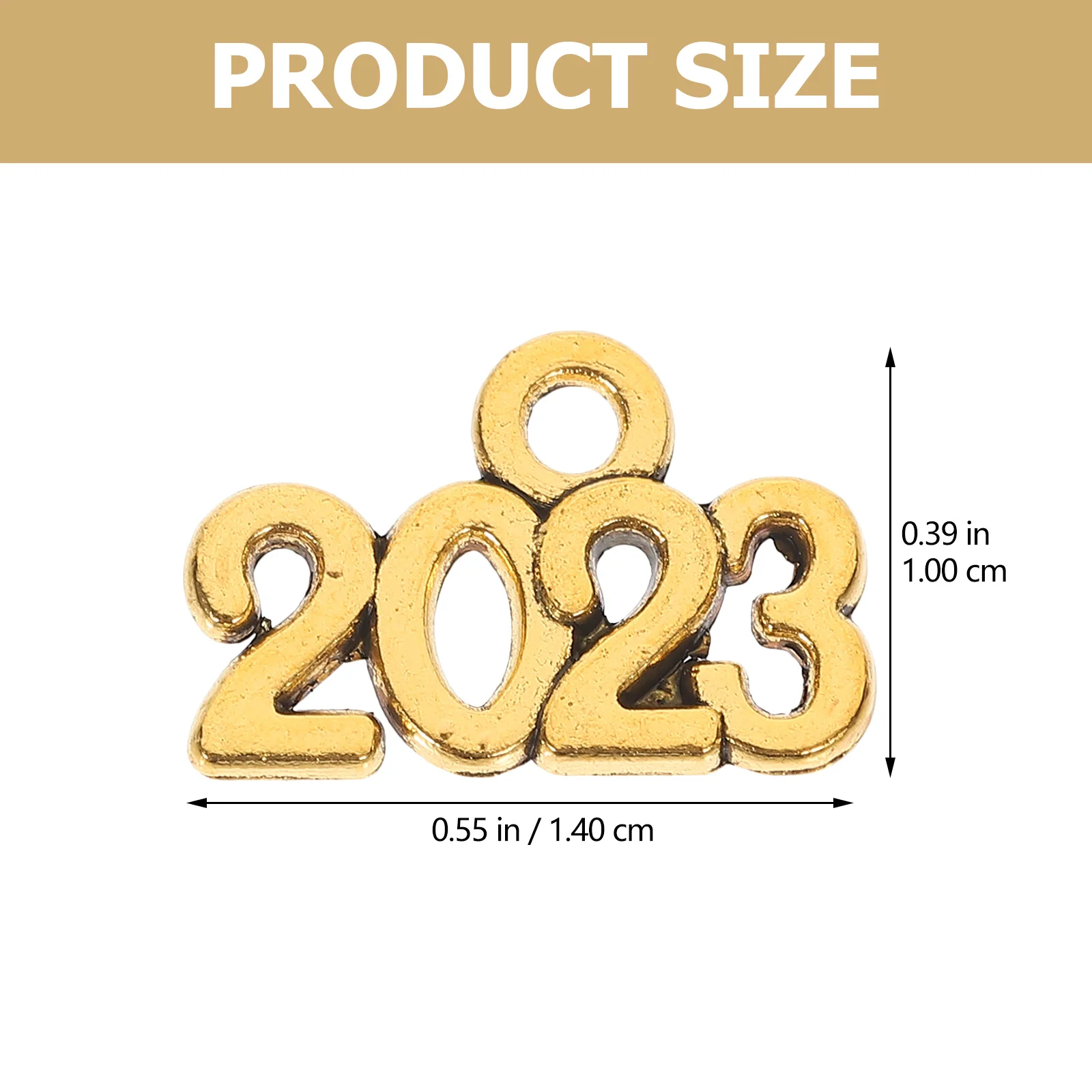 100pcs 2023 Pendant Key Decorative Charms for Bracelet Making Jewelry Ornaments 2023 Number Pendants Diy Crafts
100pcs 2023 Pendant Key Decorative Charms for Bracelet Making Jewelry Ornaments 2023 Number Pendants Diy Crafts