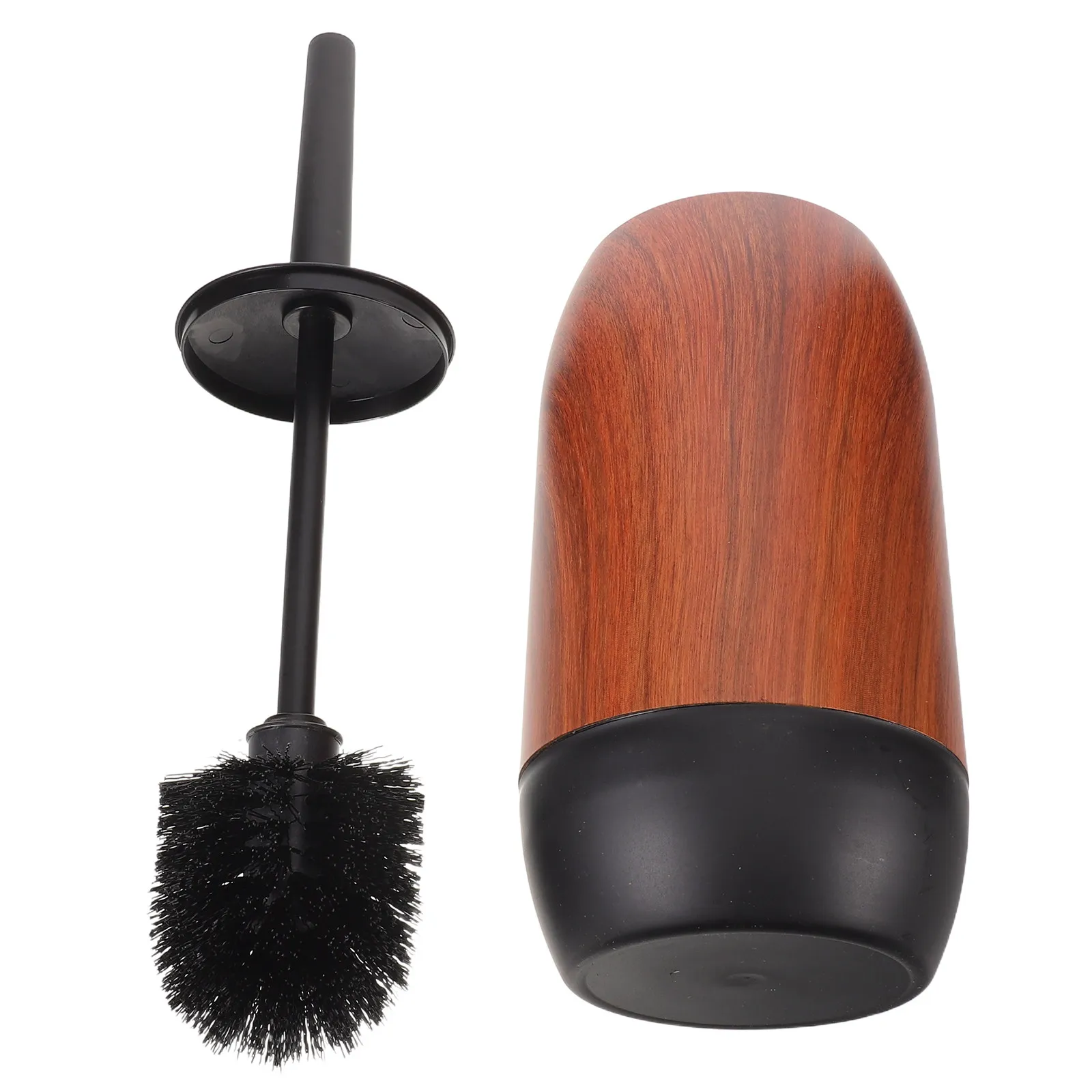 Toilet Brush and Holder Long Handle Brown Wood Grain Design Hidden Head Bathroom Cleaning Tool Deep Clean Drip Proof Toilet Bowl
Toilet Brush and Holder Long Handle Brown Wood Grain Design Hidden Head Bathroom Cleaning Tool Deep Clean Drip Proof Toilet Bowl