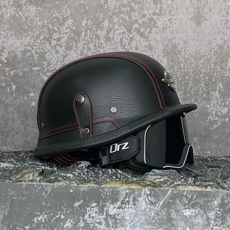 ORZ-HX06-DOT Certified 3/4 Open Face Motorcycle Helmet Men Women All Season ABS Windproof Street Bike Helmet
ORZ-HX06-DOT Certified 3/4 Open Face Motorcycle Helmet Men Women All Season ABS Windproof Street Bike Helmet