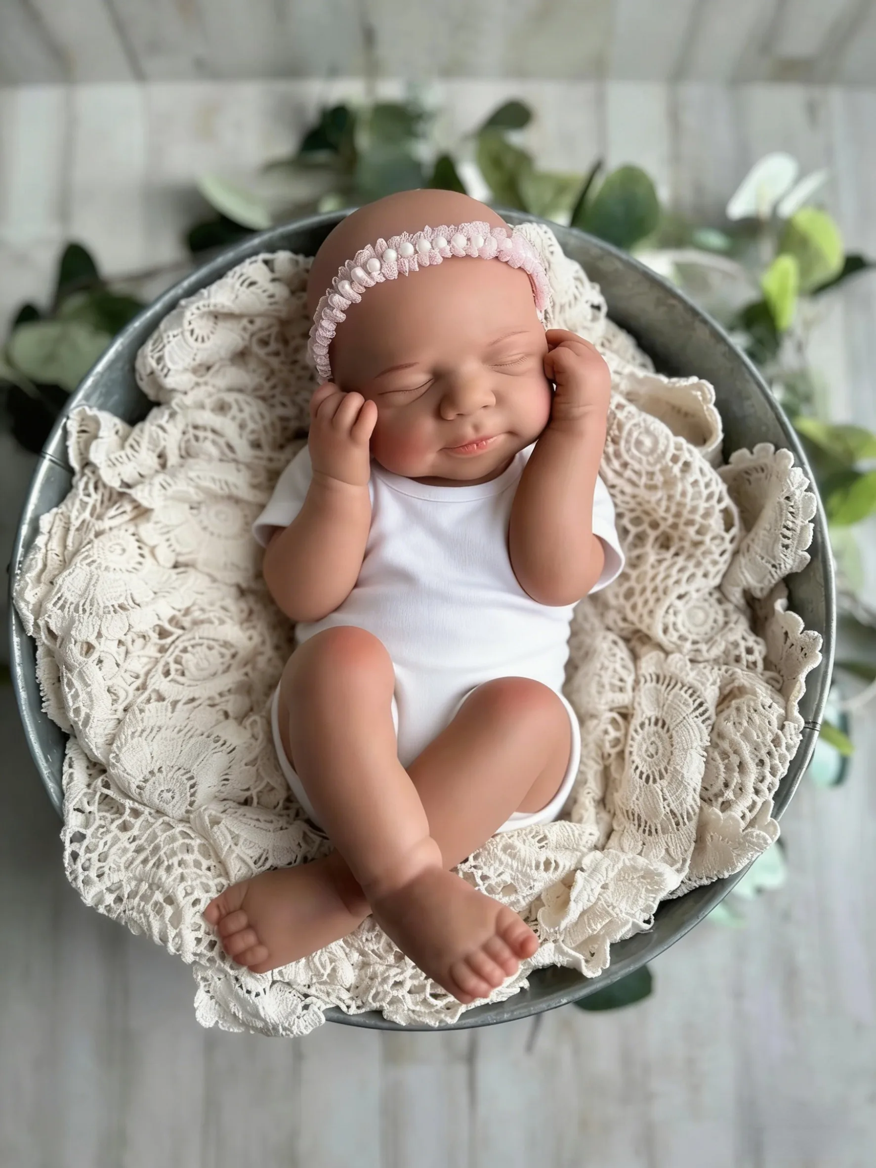 18 Inch Silicone Pascale Girl Doll (Fair Skin) - Soft Touch, bebe reborn de silicona & Anatomically Correct | Ideal Gift
18 Inch Silicone Pascale Girl Doll (Fair Skin) - Soft Touch, bebe reborn de silicona & Anatomically Correct | Ideal Gift