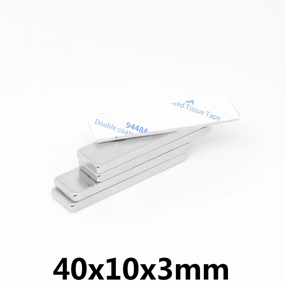 40x10x3mm Quadrate Magnet With Self - Adhesive Double-Sided Tape 40*10*3 Strong Powerful Magnet 40x10x3 mm
40x10x3mm Quadrate Magnet With Self - Adhesive Double-Sided Tape 40*10*3 Strong Powerful Magnet 40x10x3 mm