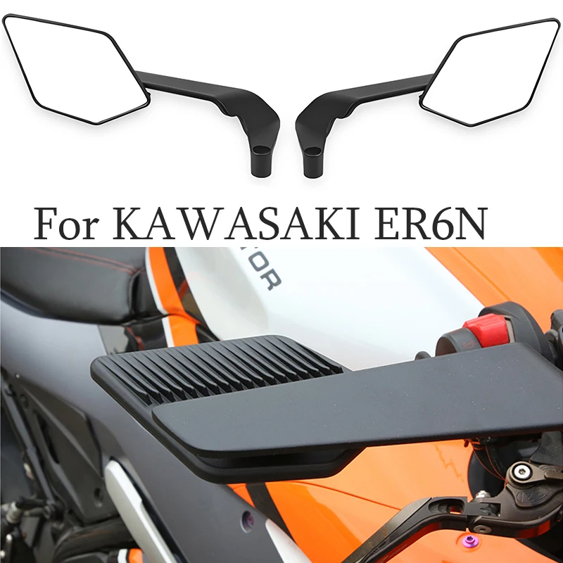 For KAWASAKI ER6N ER-6N Motorcycle Mirrors Stealth Winglets Mirror Adjustable Mirrors
For KAWASAKI ER6N ER-6N Motorcycle Mirrors Stealth Winglets Mirror Adjustable Mirrors