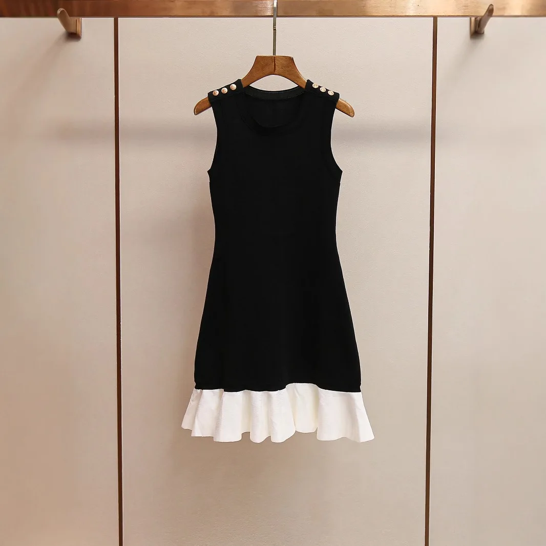 Slim Fit Knitted Dr round Ne Svel Women's High Waist A-Line Skirt Sle Commute Faion Summer Season Chinese Origin
Slim Fit Knitted Dr round Ne Svel Women's High Waist A-Line Skirt Sle Commute Faion Summer Season Chinese Origin