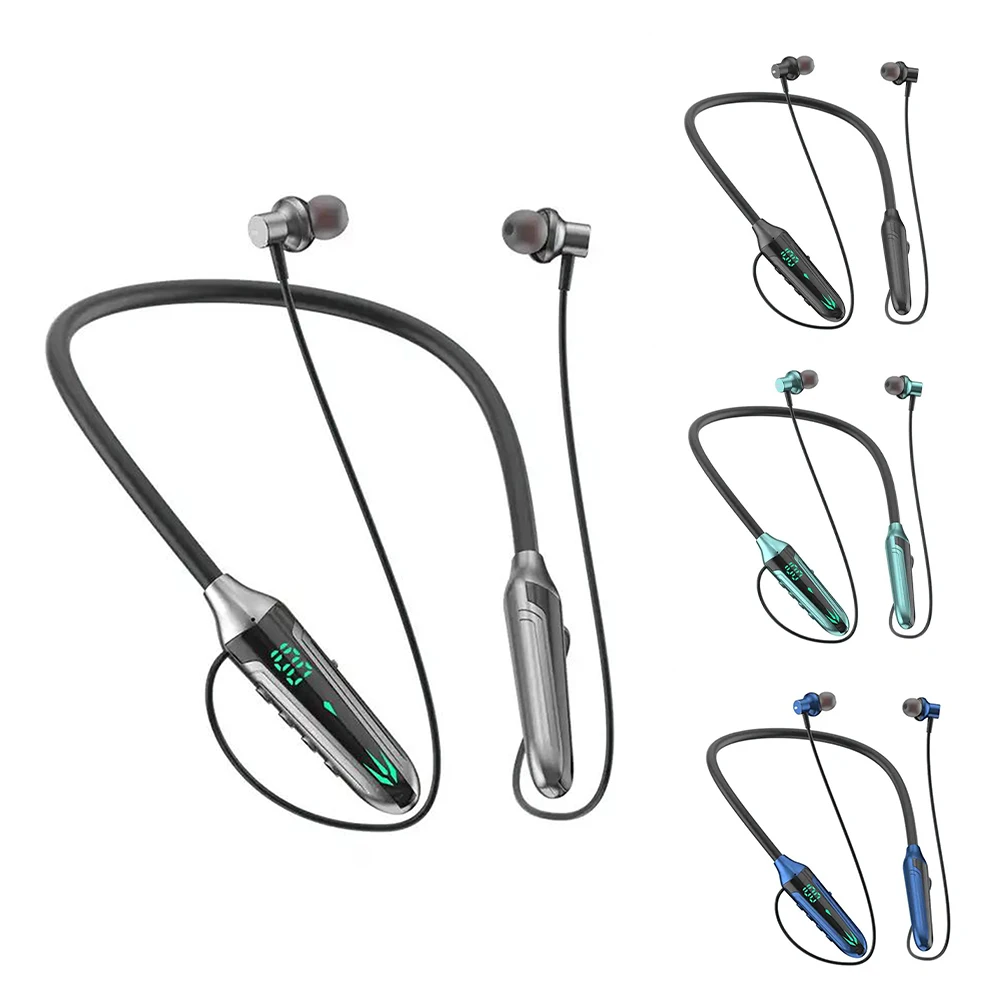 716 Lighting In-Ear Headphones Neckband Earbuds LED Power Display Headset For Running Cycling Hiking Driving
716 Lighting In-Ear Headphones Neckband Earbuds LED Power Display Headset For Running Cycling Hiking Driving
