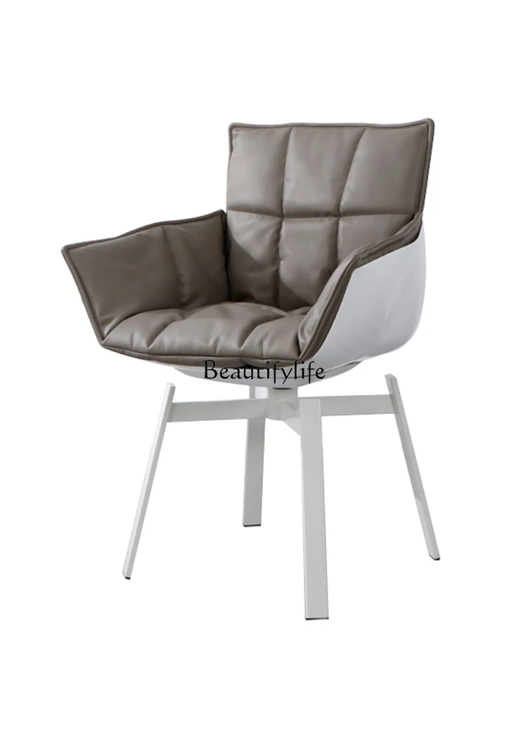 Italian Minimalist Light Luxury Rotatable Dining Chair Casual Belt Armrest Desk Cosmetic Chair
Italian Minimalist Light Luxury Rotatable Dining Chair Casual Belt Armrest Desk Cosmetic Chair