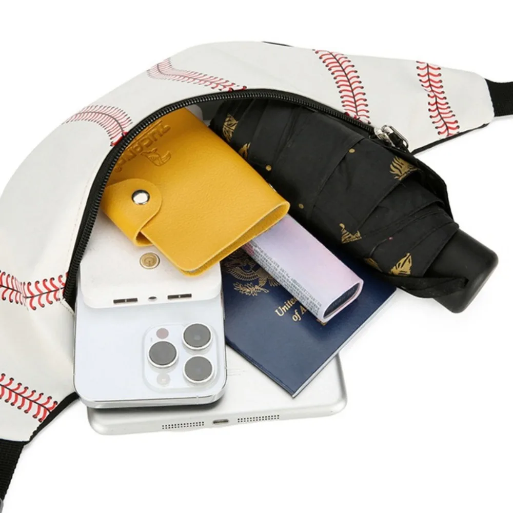 Leisure Fitness Baseball Waist Bag Handbag Coin Purse Sport Chest Bag Wallet Large Capacity Baseball Fanny Pack Unisex
Leisure Fitness Baseball Waist Bag Handbag Coin Purse Sport Chest Bag Wallet Large Capacity Baseball Fanny Pack Unisex