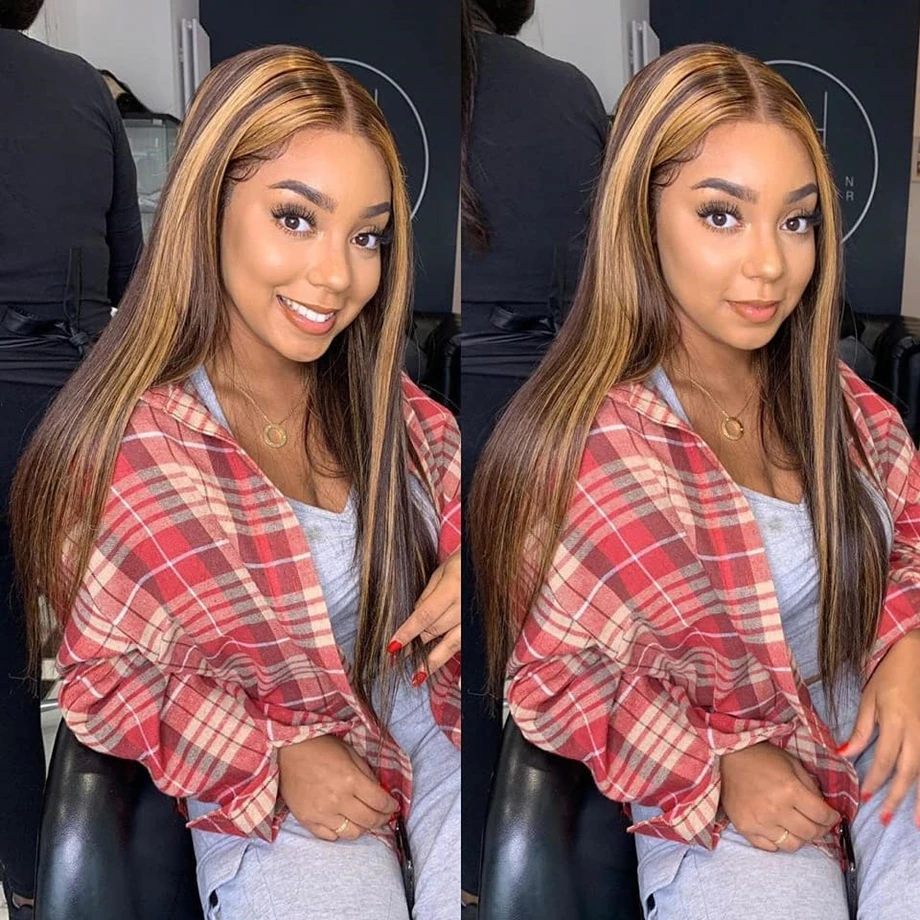 P427 Highlight Colour Part Straight Honey Lace Front Wig 13x6 Pre Plucked Hd Transparent Lace Frontal Human Hair Wigs For Women
P427 Highlight Colour Part Straight Honey Lace Front Wig 13x6 Pre Plucked Hd Transparent Lace Frontal Human Hair Wigs For Women