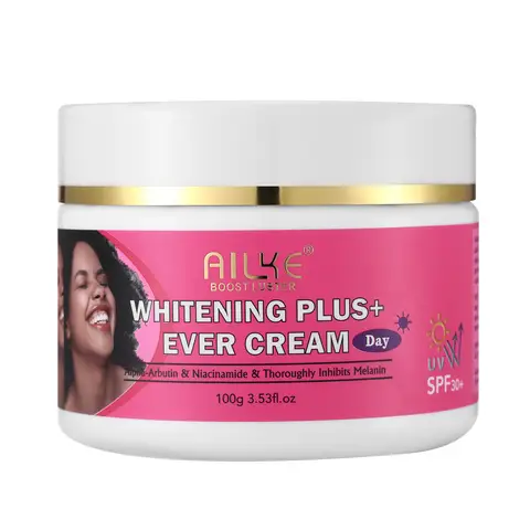 AILKE Crema Facial blanqueadora, aclaradora con nicotinamida, Reduce las manchas oscuras, la melanina, la pigmentación, para todo tipo de piel