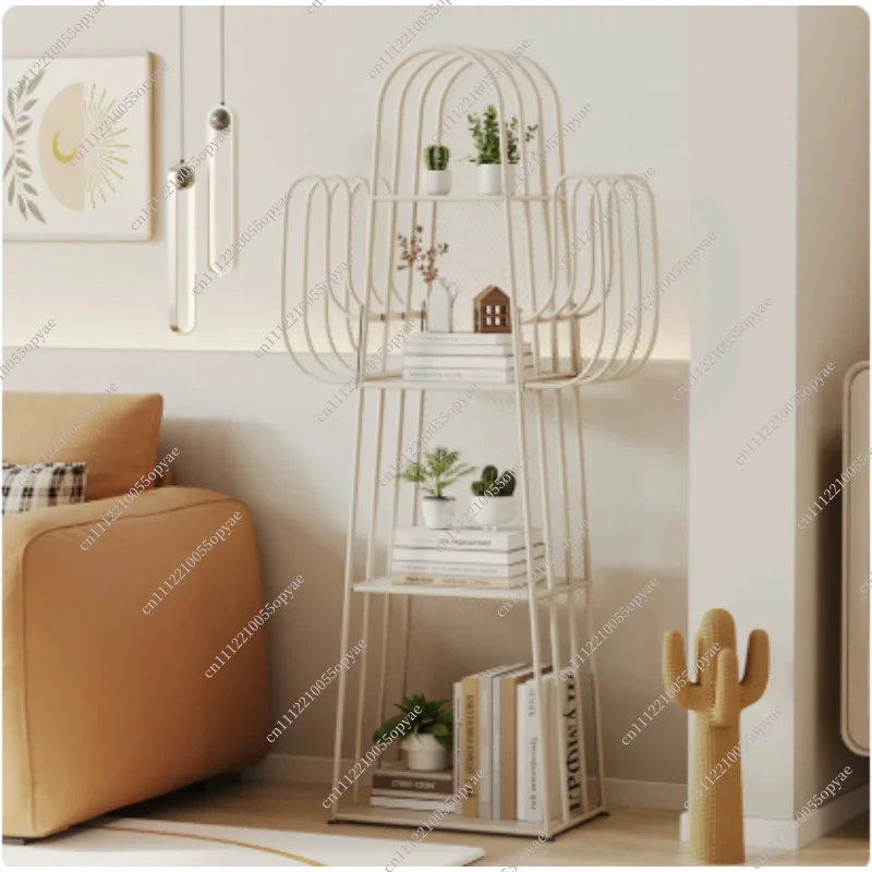 Design Creative Cactus Book Shelf Floor To Ceiling Bookshelf in Living Room Shaped Iron Art Storage Rack Bookcases M
Design Creative Cactus Book Shelf Floor To Ceiling Bookshelf in Living Room Shaped Iron Art Storage Rack Bookcases M