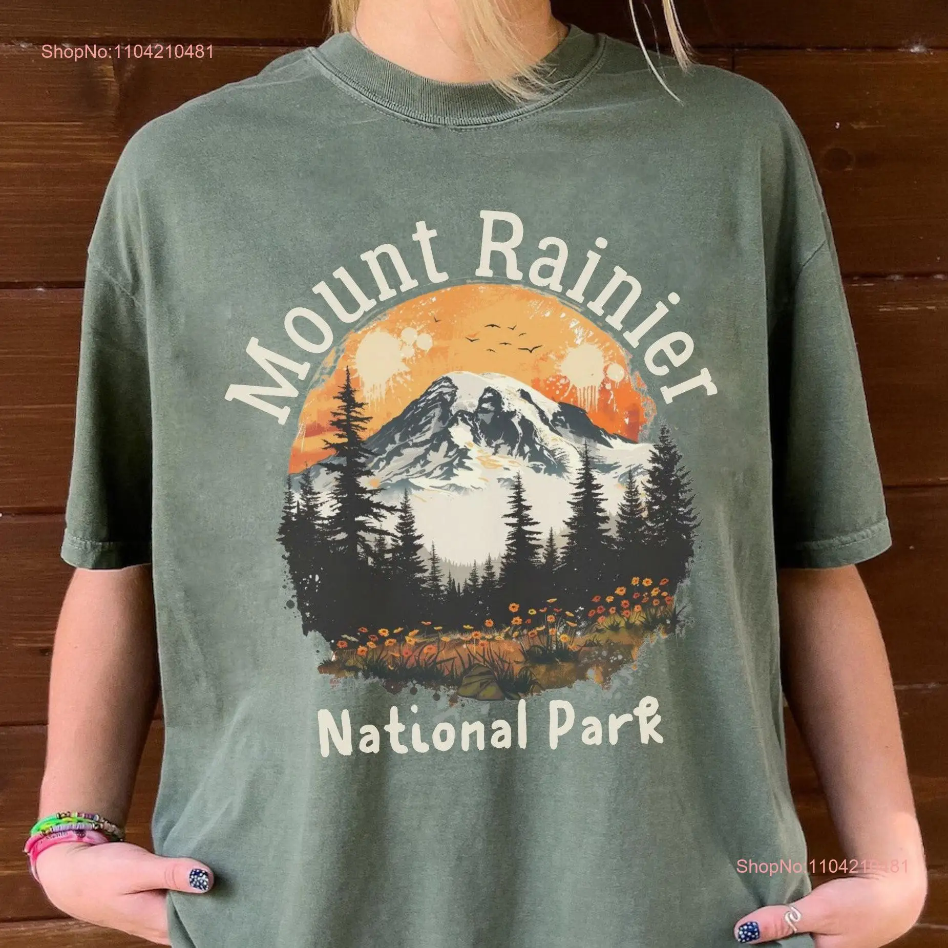Mount Rainier National Park T Shirt For Vacation Trip Comfort Colors Vintage long or short sleeves
Mount Rainier National Park T Shirt For Vacation Trip Comfort Colors Vintage long or short sleeves