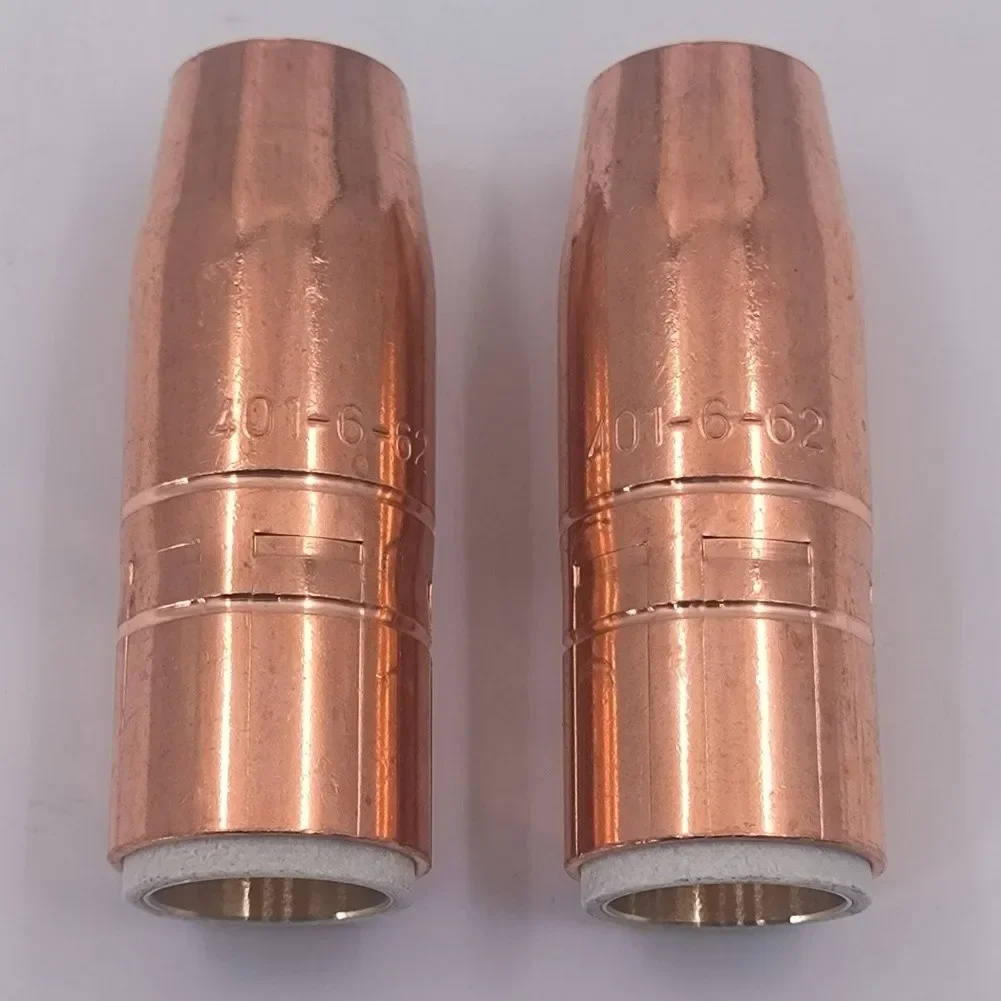 401-6-62 Welding Nozzle With 5/8 Bore For Tregaskiss Tough Lock Compatible MIG Torches Featuring Double Cone Technology
401-6-62 Welding Nozzle With 5/8 Bore For Tregaskiss Tough Lock Compatible MIG Torches Featuring Double Cone Technology