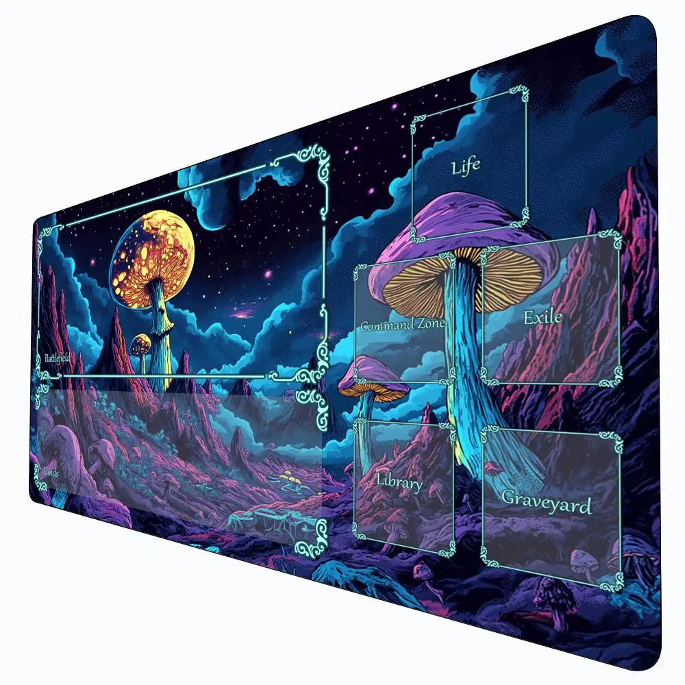 Игровой коврик Giant Mushrooms and Mountain MTG для карточных игр Magic, нескользящий, прочный, 35x60 см, для командных игр, коврик для настольных игр TCG
Игровой коврик Giant Mushrooms and Mountain MTG для карточных игр Magic, нескользящий, прочный, 35x60 см, для командных игр, коврик для настольных игр TCG
