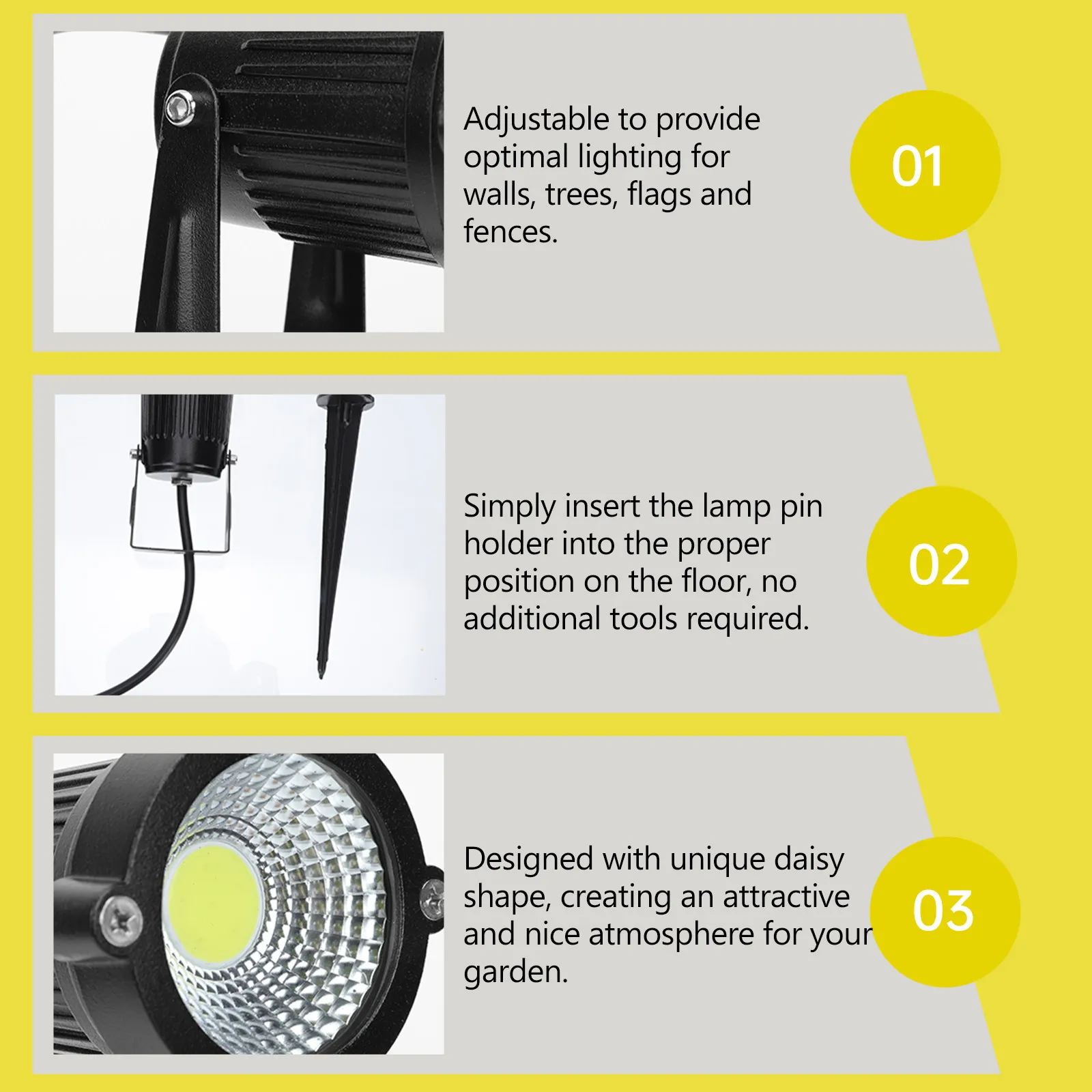 10Pcs Garden in-Ground Lights Outdoor Lawn LED Waterproof Landscape Yard Decorative Ground Lamp for Yard Garden Lighting
10Pcs Garden in-Ground Lights Outdoor Lawn LED Waterproof Landscape Yard Decorative Ground Lamp for Yard Garden Lighting