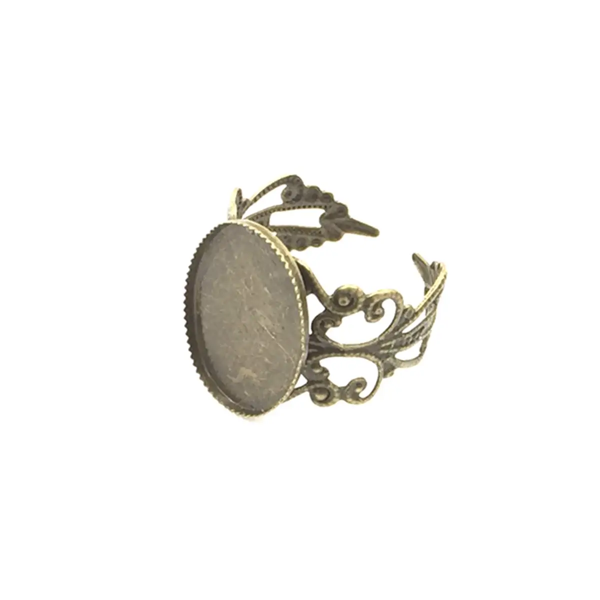 50 шт. бронзовых регулируемых оснований для колец, 18 мм, с ажурным узором и овальной оправой, под кабошон 18x13 мм, для рукоделия и изготовления украшений
50 шт. бронзовых регулируемых оснований для колец, 18 мм, с ажурным узором и овальной оправой, под кабошон 18x13 мм, для рукоделия и изготовления украшений