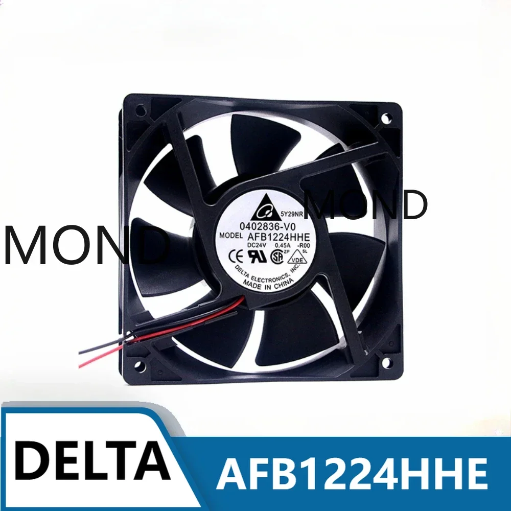 Delta AFB1224HHE 12cm DC 24V 0.45A 12038 Welding Machine Cooling Fan Alarm Function
Delta AFB1224HHE 12cm DC 24V 0.45A 12038 Welding Machine Cooling Fan Alarm Function