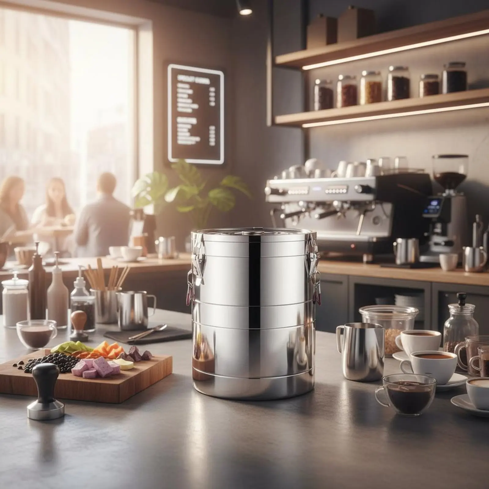Stainless Steel Insulated Container Sturdy Construction Insulated Beverage Dispenser Professional Beverage Dispenser Leakproof
Stainless Steel Insulated Container Sturdy Construction Insulated Beverage Dispenser Professional Beverage Dispenser Leakproof