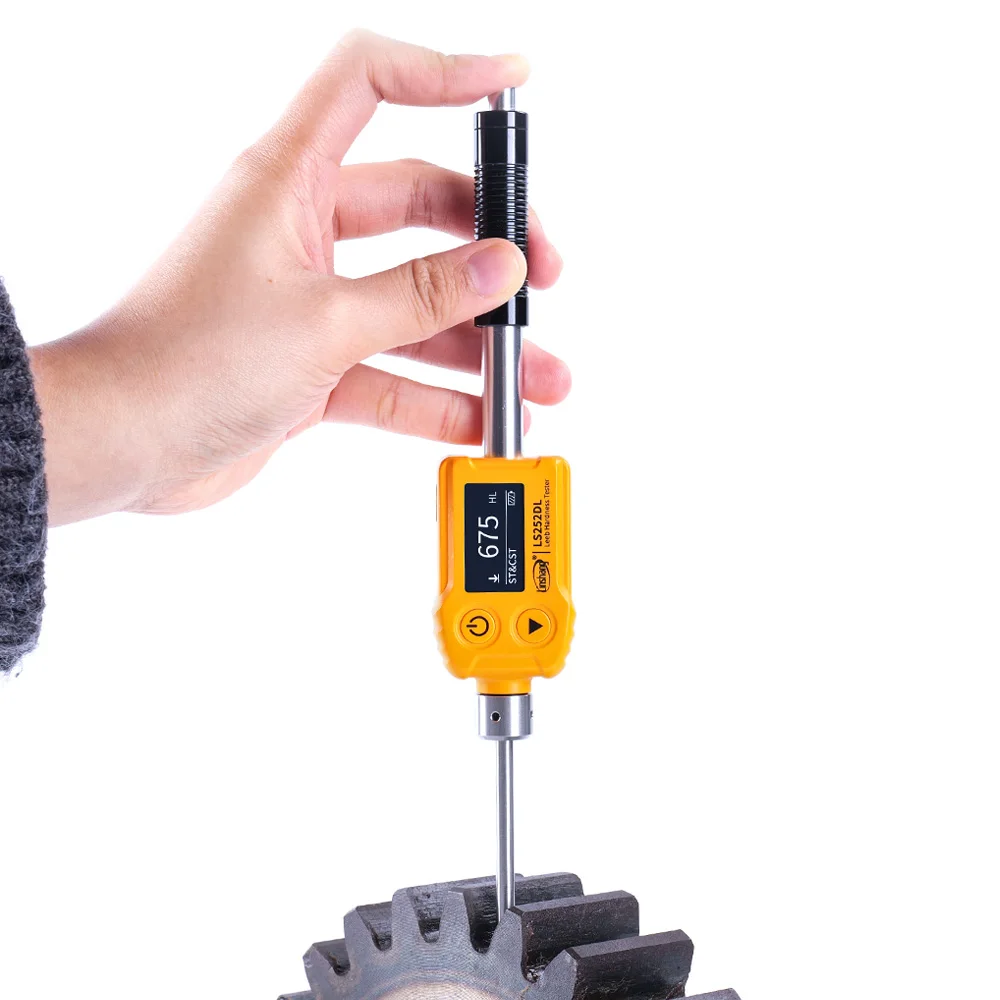 Hot Sale LS252DL Sprocket Alloy Mild Steel Portable Hardness Tester Digital Metal Leeb Hardness Tester
Hot Sale LS252DL Sprocket Alloy Mild Steel Portable Hardness Tester Digital Metal Leeb Hardness Tester