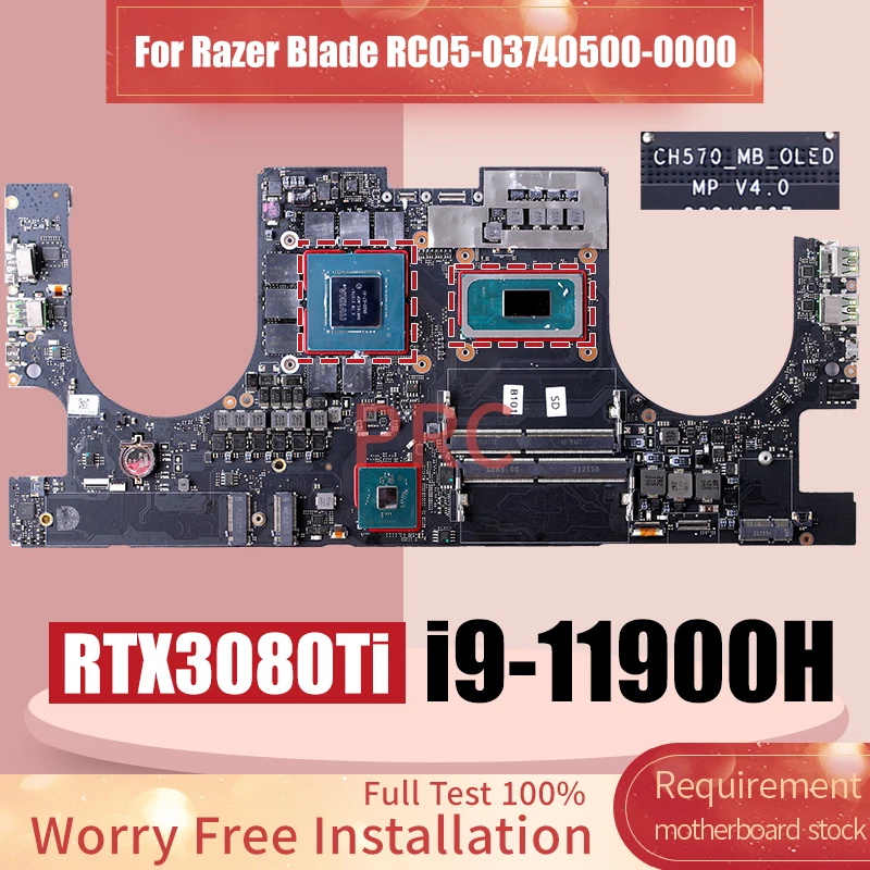 Материнская плата для ноутбука Razer Blade RC05-03740500-0000 ch570 _ mb_0led SRKT7 i9-11900H RTX3080Ti GN20-E7-A1 Материнская плата для ноутбука
Материнская плата для ноутбука Razer Blade RC05-03740500-0000 ch570 _ mb_0led SRKT7 i9-11900H RTX3080Ti GN20-E7-A1 Материнская плата для ноутбука