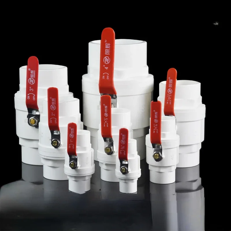 PVC steel handle ball valve, switch valve, water pipe gate valve accessories, 32 bends, 20, 25, 50, 110 steel handle, 40 switch
PVC steel handle ball valve, switch valve, water pipe gate valve accessories, 32 bends, 20, 25, 50, 110 steel handle, 40 switch