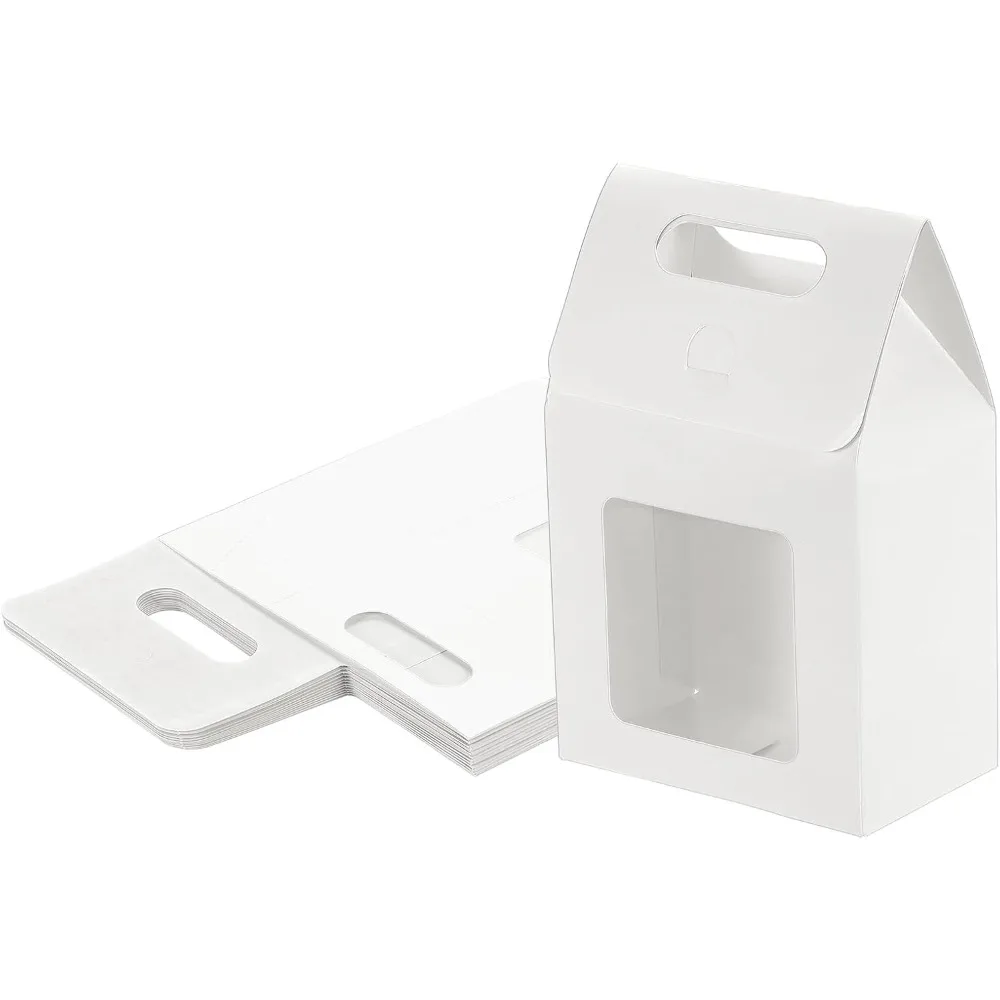 12Pcs Kraft Paper Bags, Gift Boxes with Clear Window and Handle, Stand Up Favor Treat Boxes for Candy, Cookies, Party Sto
12Pcs Kraft Paper Bags, Gift Boxes with Clear Window and Handle, Stand Up Favor Treat Boxes for Candy, Cookies, Party Sto