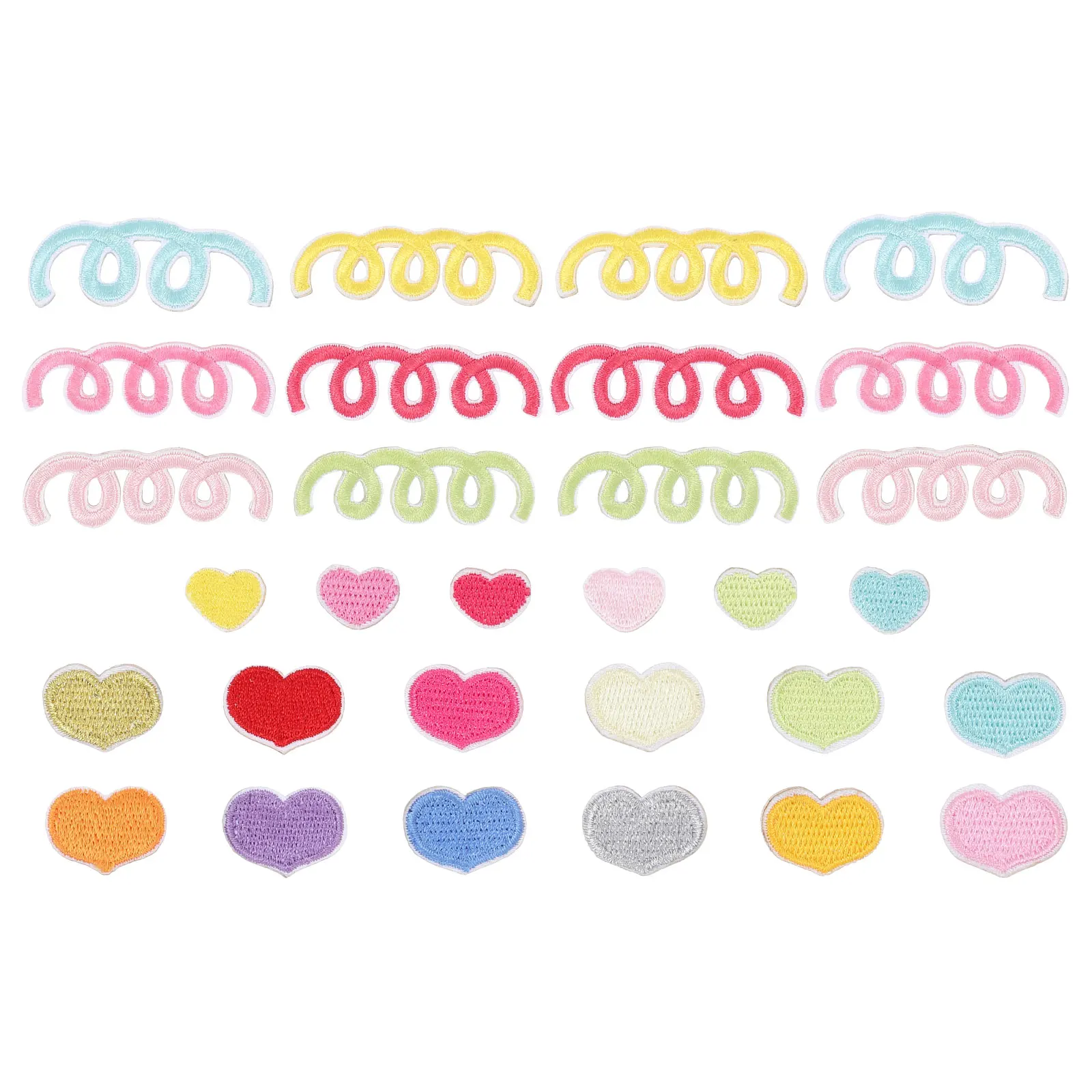 30pcs Colorful Sewing Diy Clothing Appliques Iron On Embroidery Patches Mixed Style For Dress Scarves Shoes Hats Craft Repair
30pcs Colorful Sewing Diy Clothing Appliques Iron On Embroidery Patches Mixed Style For Dress Scarves Shoes Hats Craft Repair