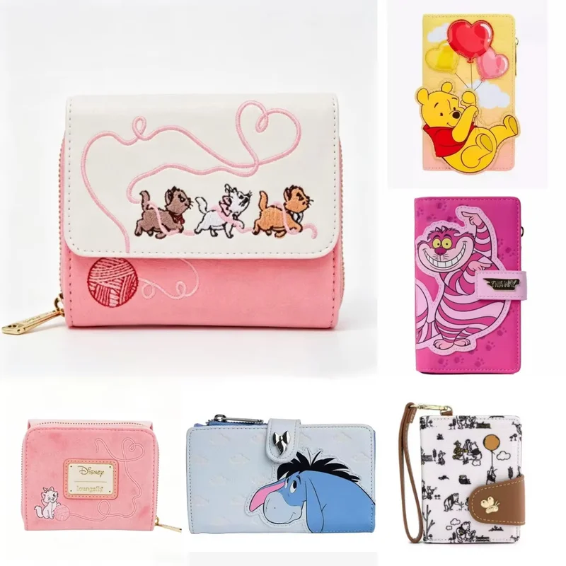 Loungefly Disney In Stock Cute Small Leather Wallet For Women Short Bank Card Bag Cartoon Marie Cat Pooh Bear Design Travel Gift
Loungefly Disney In Stock Cute Small Leather Wallet For Women Short Bank Card Bag Cartoon Marie Cat Pooh Bear Design Travel Gift