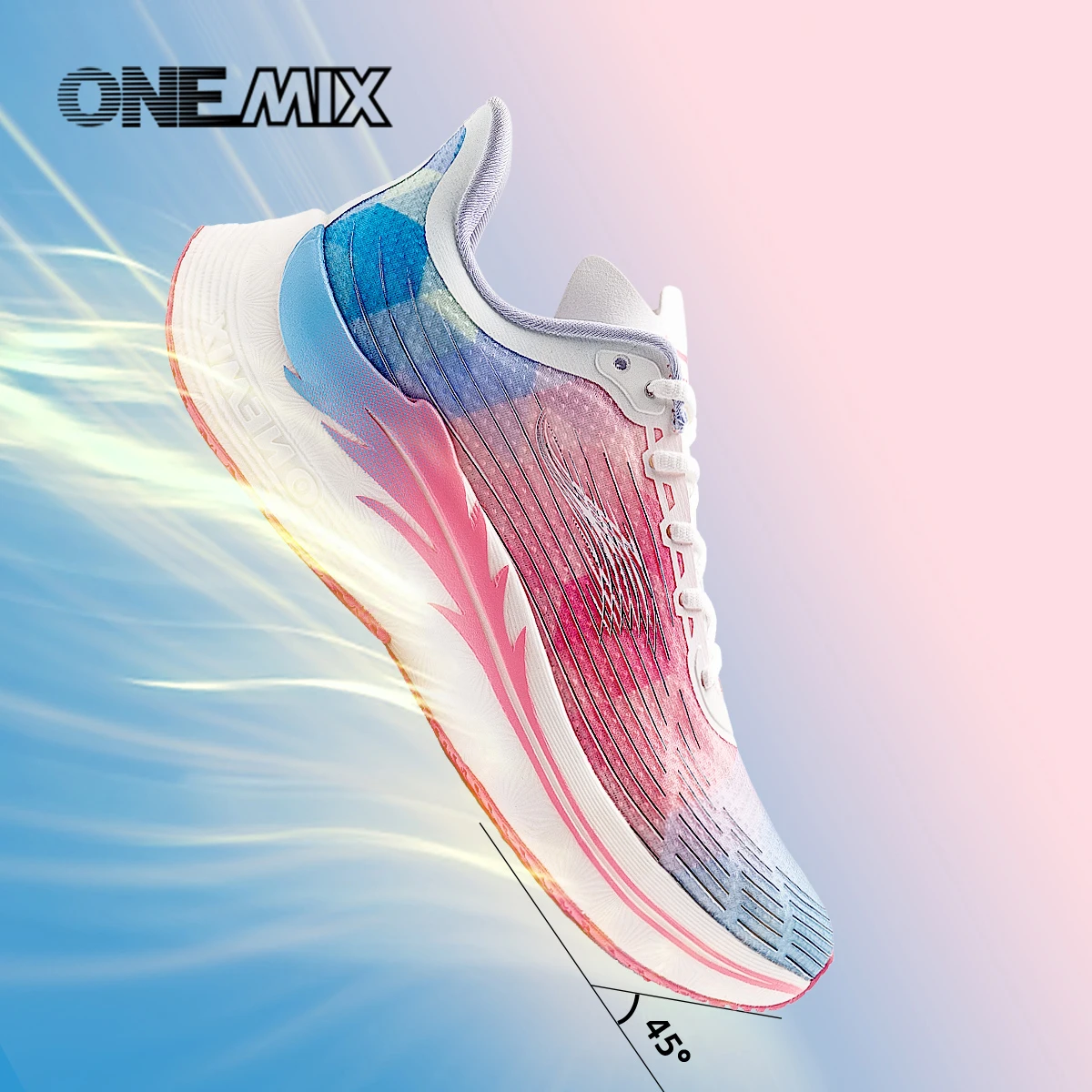 Новые мужские кроссовки Onemix для марафона, дышащие легкие кроссовки для женщин, спортивная обувь на шнуровке
Новые мужские кроссовки Onemix для марафона, дышащие легкие кроссовки для женщин, спортивная обувь на шнуровке