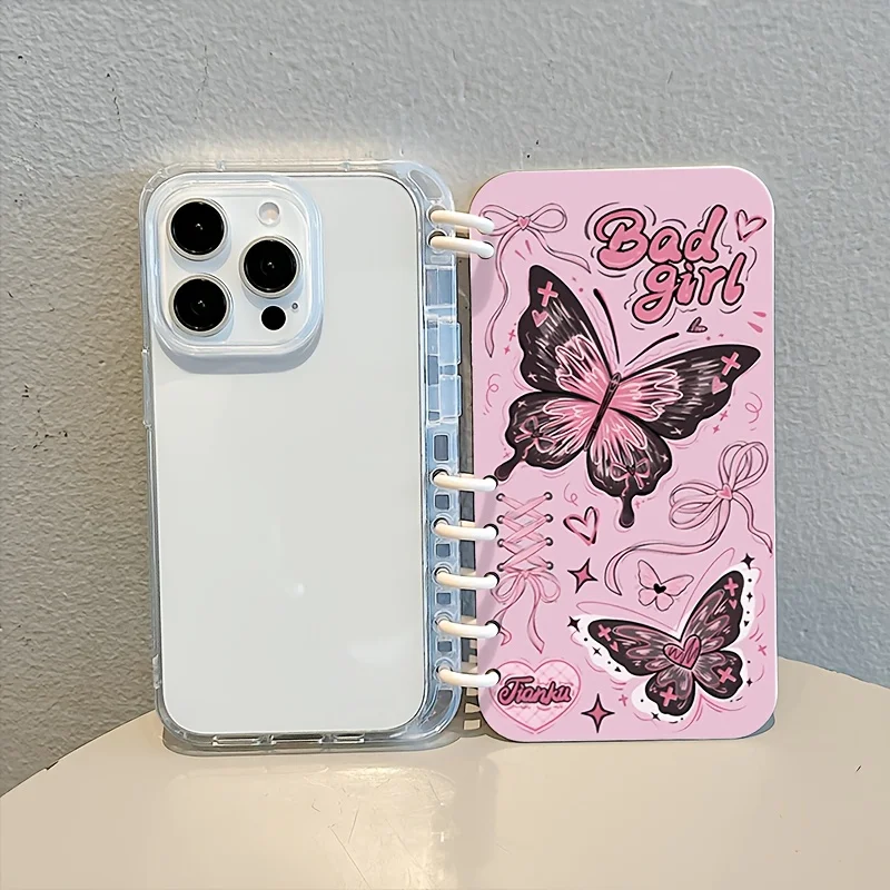 Pink butterfly flip style phone case suitable for iPhone 17 16 15 14 13 12 11 Pro/Max/Plus anti drop and shockproof back cover
Pink butterfly flip style phone case suitable for iPhone 17 16 15 14 13 12 11 Pro/Max/Plus anti drop and shockproof back cover
