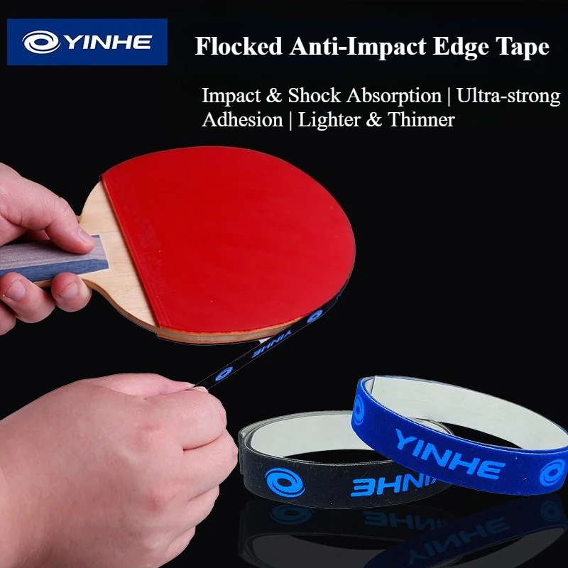 Yinhe SelfAdhesive Tape Table Tennis Racket Edge Guard Sponge/Flocked Edge Anti-Collision Ping Pong Bat Side Protector Strip
Yinhe SelfAdhesive Tape Table Tennis Racket Edge Guard Sponge/Flocked Edge Anti-Collision Ping Pong Bat Side Protector Strip