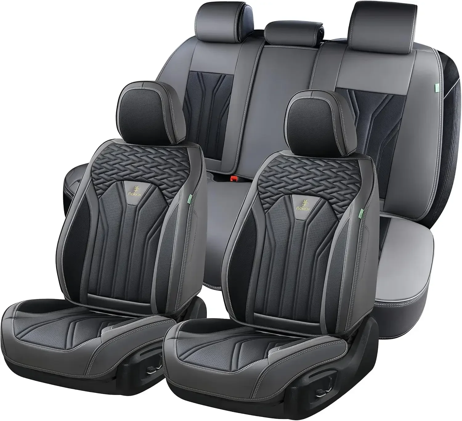 Leather Seat Covers, Full Set, Car Protectors 5 , Automotive Covers Fit for Most Cars Trucks SUV
Leather Seat Covers, Full Set, Car Protectors 5 , Automotive Covers Fit for Most Cars Trucks SUV