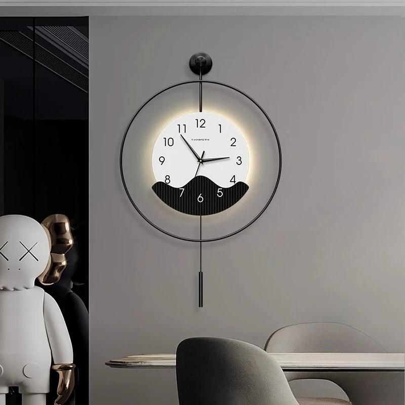Luminous Wall Clocks Silent Luxury Wall Clock Minimalist Unique Clock Wall Decor Living Room Watches Interior Home Decor Gift
Luminous Wall Clocks Silent Luxury Wall Clock Minimalist Unique Clock Wall Decor Living Room Watches Interior Home Decor Gift