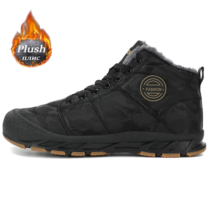 Winter Men's Snow Boots Warm And Non-slip Casual Sneakers Shoes Lightweight Fashionable And Minimalist Men's Shoes Big Size 46
Winter Men's Snow Boots Warm And Non-slip Casual Sneakers Shoes Lightweight Fashionable And Minimalist Men's Shoes Big Size 46