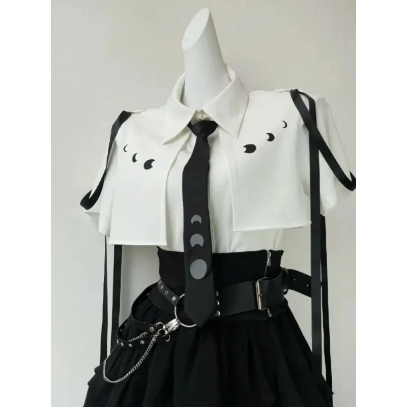 3,k;6\g/Black White Gothic Style Three-piece Cosplay Costume Mine-tied Short-sleeved Shirt Waist Cover Skirt Darkness Suk;6,y'9\
3,k;6\g/Black White Gothic Style Three-piece Cosplay Costume Mine-tied Short-sleeved Shirt Waist Cover Skirt Darkness Suk;6,y'9\
