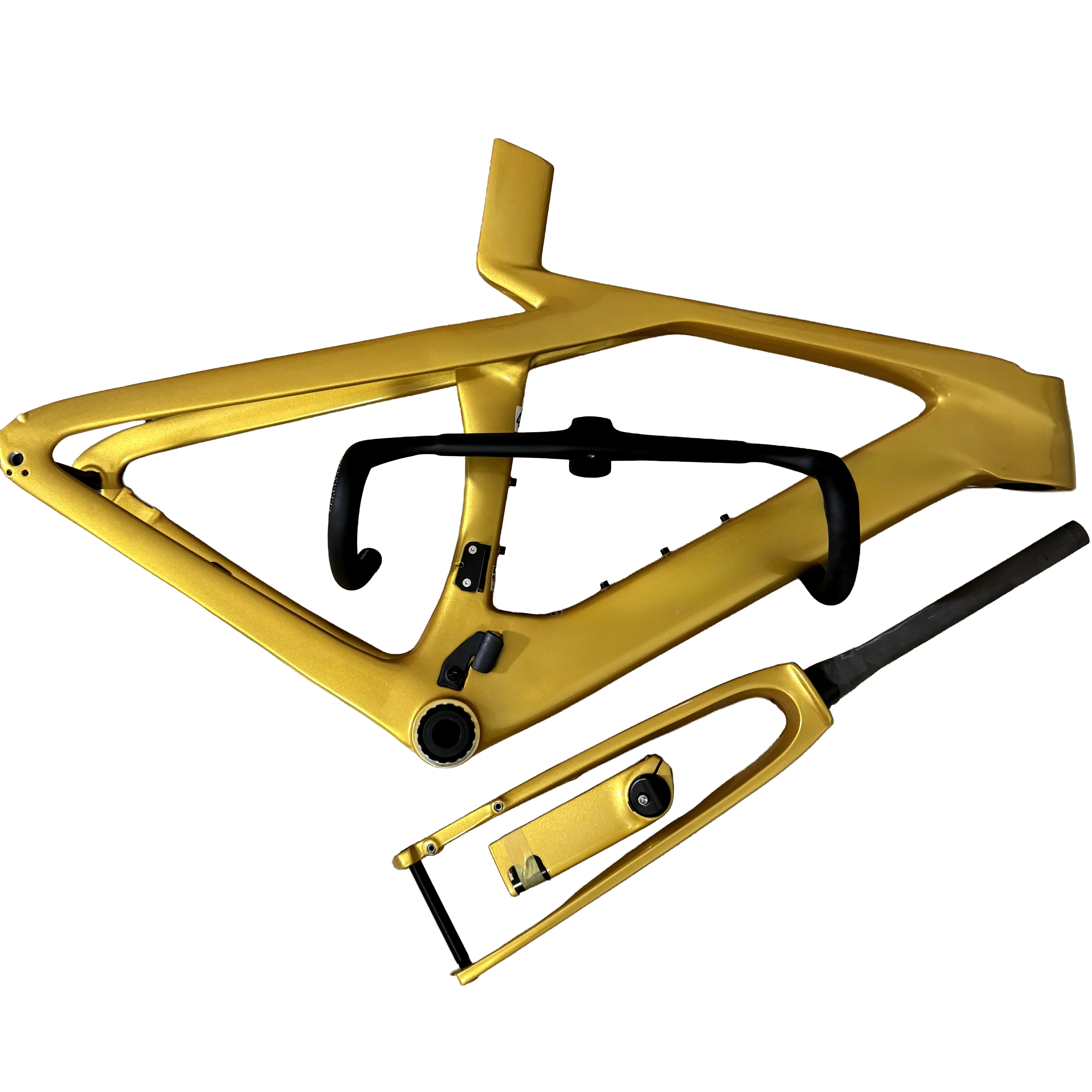 Seventh Generation Slr7 Carbon Fiber Road Bike Frame, Wind-Breaking Frame, Complete Bike, Fully Internal Cable Routing Customization