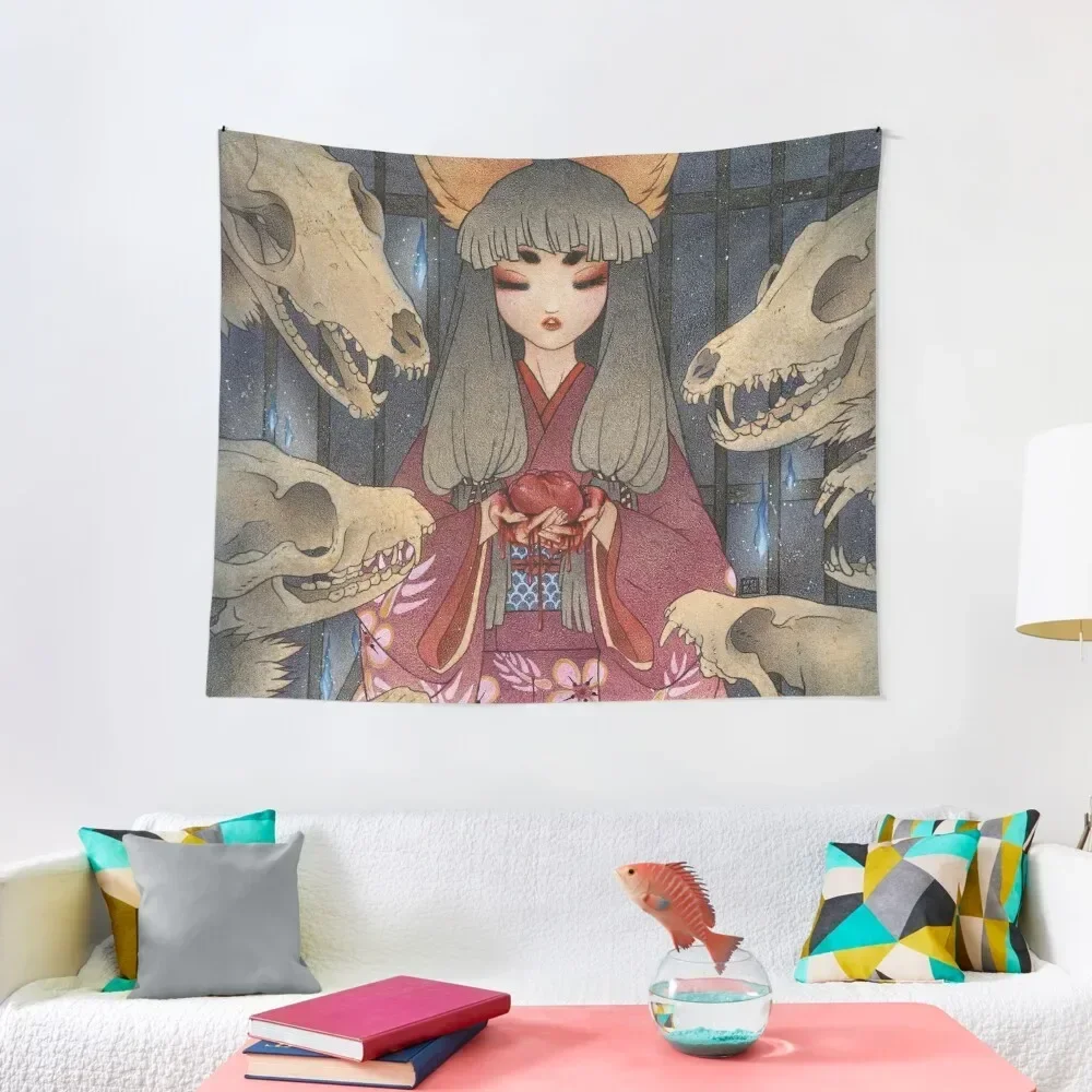 Appeasement - TeaKitsune Fox Yokai Tapestry Room Ornaments Wall Carpet For Bedroom Wallpaper Bedroom Tapestry
Appeasement - TeaKitsune Fox Yokai Tapestry Room Ornaments Wall Carpet For Bedroom Wallpaper Bedroom Tapestry