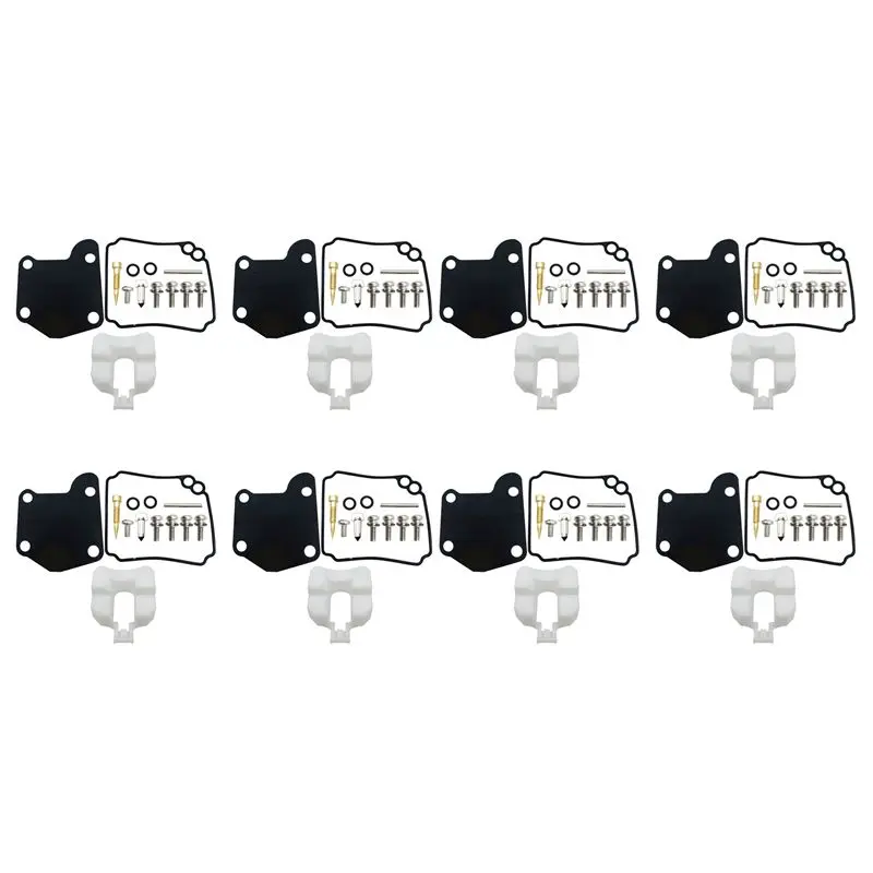 8X 63V-W0093-00 Boat Motor Carburetor Repair Kit For 2-Stroke 9.9HP 15HP Outboard Engine-T48C
8X 63V-W0093-00 Boat Motor Carburetor Repair Kit For 2-Stroke 9.9HP 15HP Outboard Engine-T48C