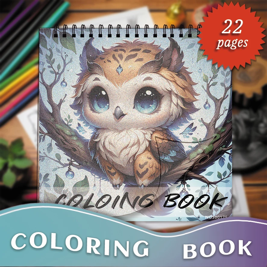 Wandering Lines Adult Coloring Book - 7.87 x 7.87 inches 22 pages Coloring Book - Ideal gift for family or friends
Wandering Lines Adult Coloring Book - 7.87 x 7.87 inches 22 pages Coloring Book - Ideal gift for family or friends