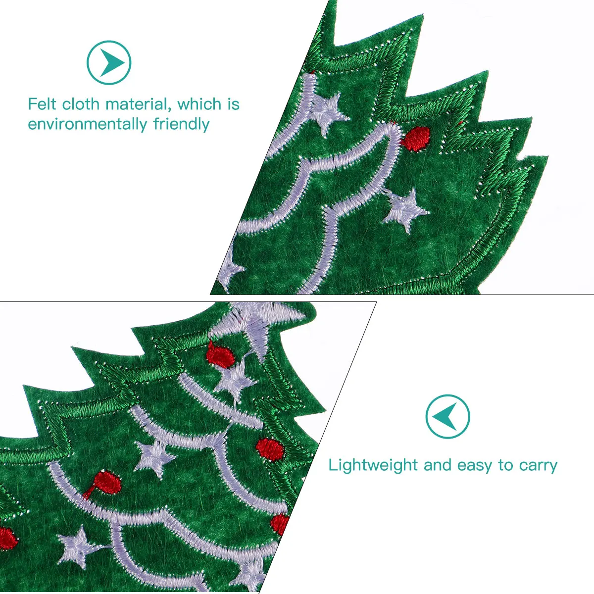 20Pcs Christmas Tree Snowflake Embroidery Patch Cloth Applique Creative Garment Accessories for Clothes Pants Caps Decoration
20Pcs Christmas Tree Snowflake Embroidery Patch Cloth Applique Creative Garment Accessories for Clothes Pants Caps Decoration