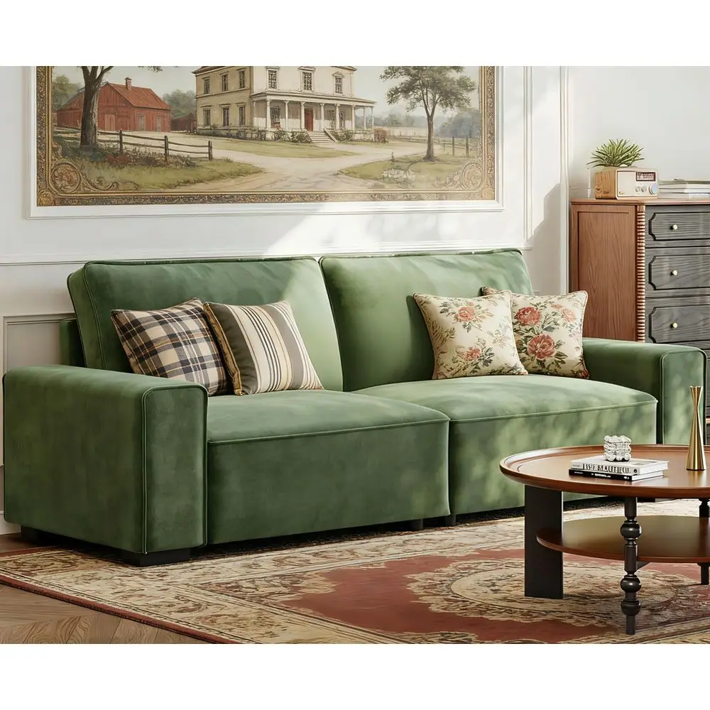 85 Chenille Couch for Living Room, 3 Seater Comfy Sofa with Wide Armrest, Thick Spring Cushions, Modern Couch for Apartment, Of
85 Chenille Couch for Living Room, 3 Seater Comfy Sofa with Wide Armrest, Thick Spring Cushions, Modern Couch for Apartment, Of