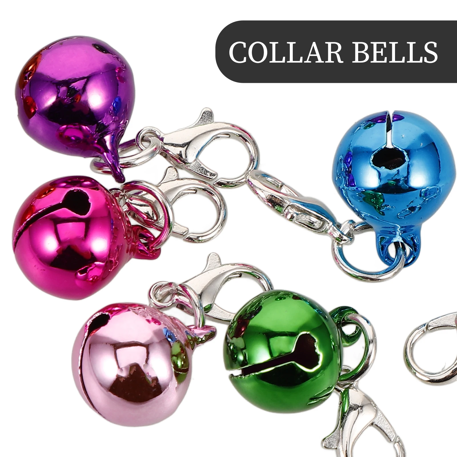 10Pcs Adorable Pet Collar Bells for Dogs and Cats Lovely Hanging Sound Effects Stylish Pet Collar Accessories
10Pcs Adorable Pet Collar Bells for Dogs and Cats Lovely Hanging Sound Effects Stylish Pet Collar Accessories