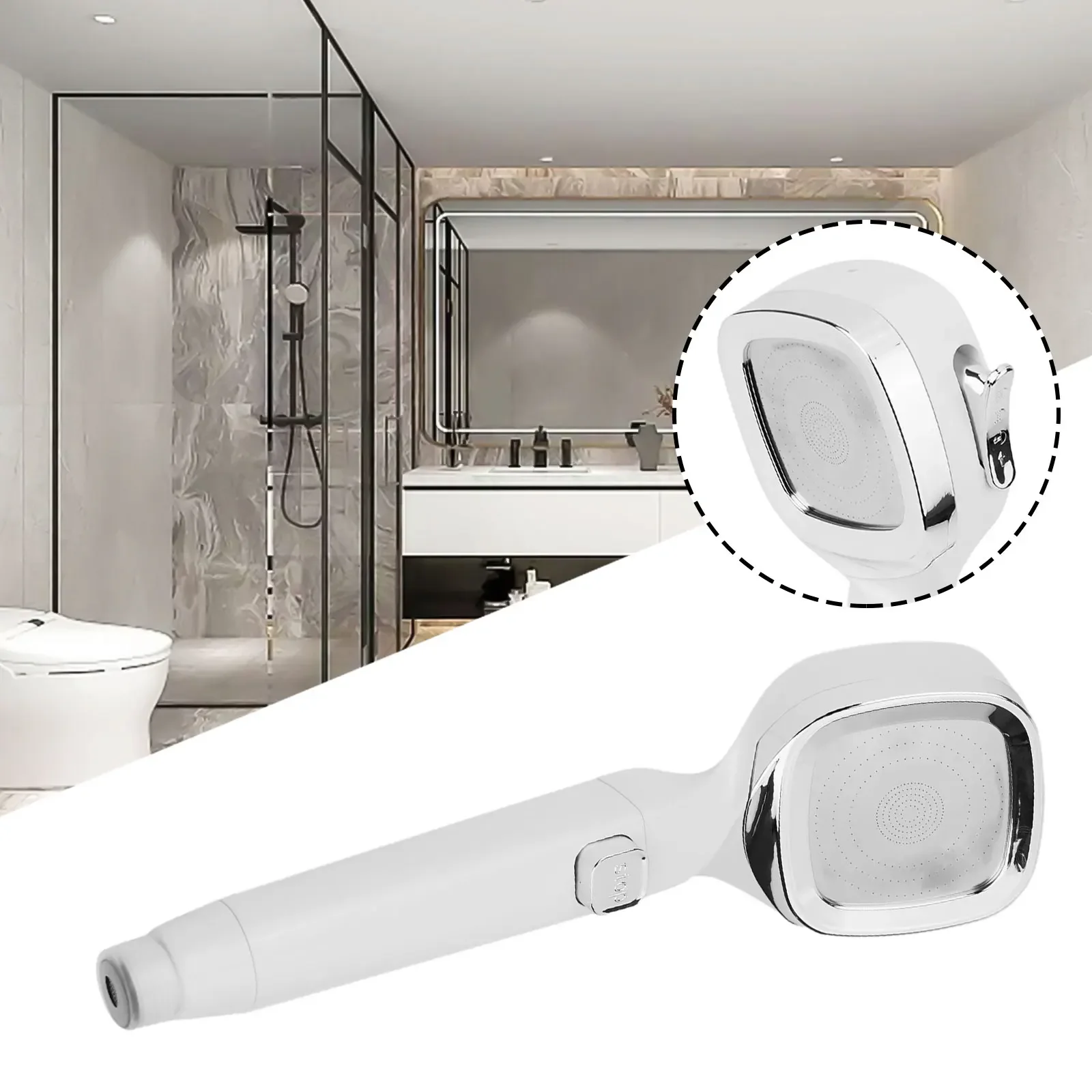 Bathroom Accessories Electroplating 1 Pcs ABS Shower Head Showerhead Built-in Filter High Pressure Shower Head
Bathroom Accessories Electroplating 1 Pcs ABS Shower Head Showerhead Built-in Filter High Pressure Shower Head