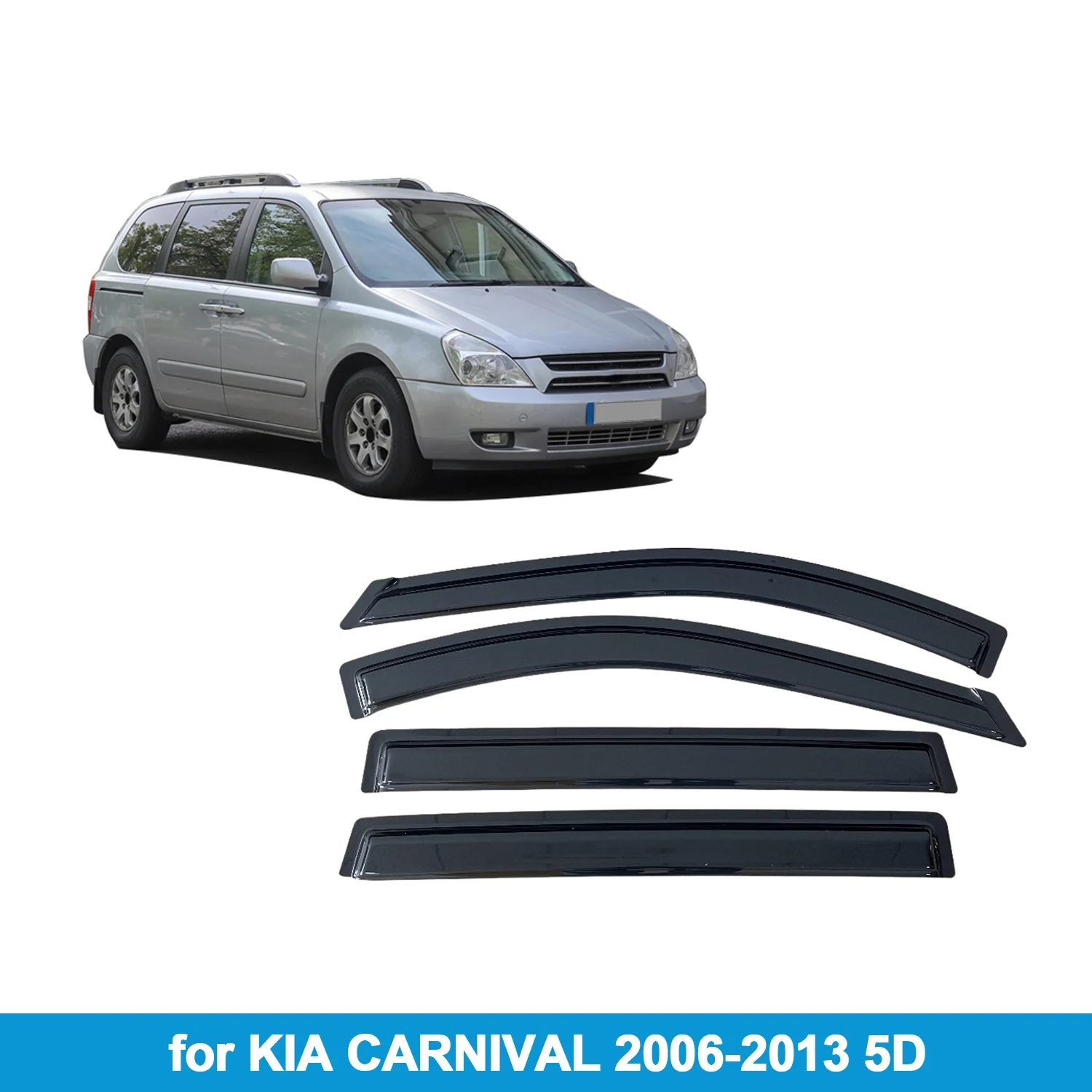 Оконный козырек для KIA CARNIVAL VQ 2006-2013 5-дверная защита от дождя, боковой дефлектор, защита от атмосферных воздействий, лента для наружного крепления
Оконный козырек для KIA CARNIVAL VQ 2006-2013 5-дверная защита от дождя, боковой дефлектор, защита от атмосферных воздействий, лента для наружного крепления