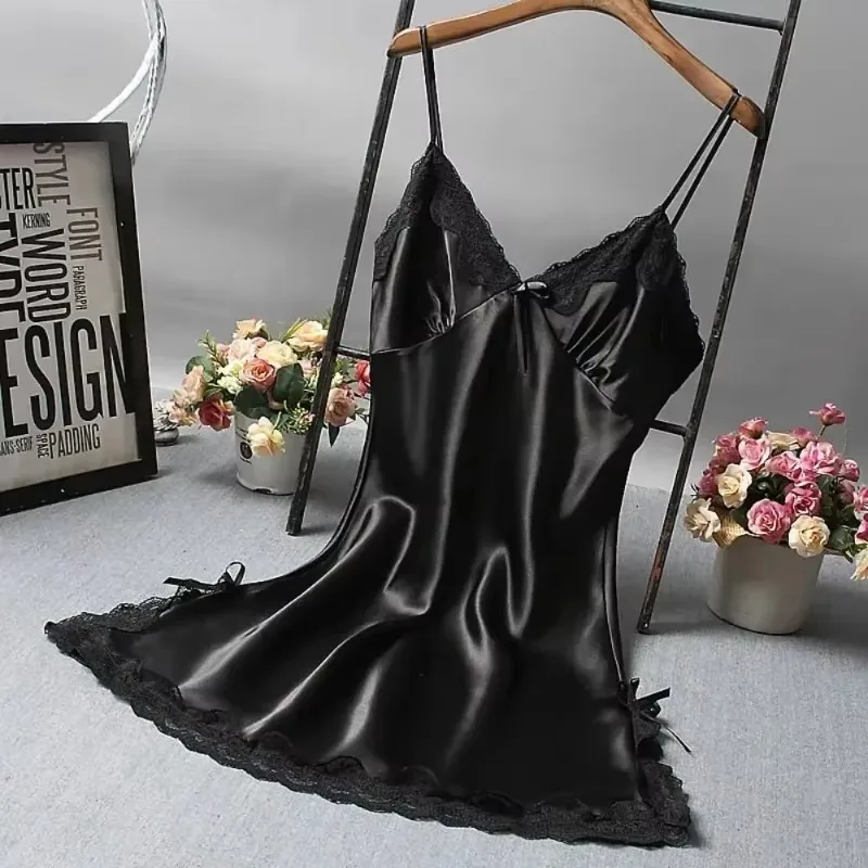Sexy Lace Patchwork Camisola Lingerie Nighty Wedding Dress Sleep Wear Nightdress Clothes Women's Nightgowns Sexy Nightwear
Sexy Lace Patchwork Camisola Lingerie Nighty Wedding Dress Sleep Wear Nightdress Clothes Women's Nightgowns Sexy Nightwear