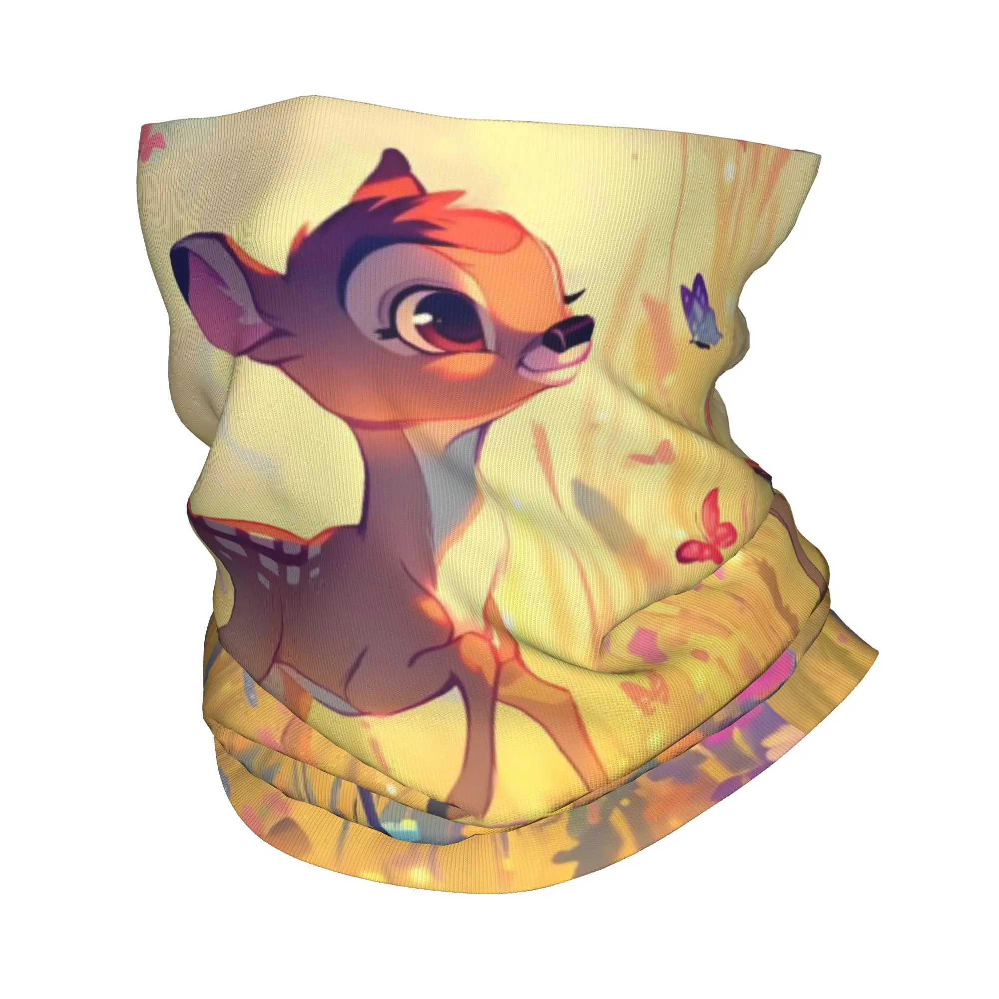 Бандана на заказ с милым оленем Бэмби, гетры для пеших прогулок, бега, мужчин и женщин, шарф с запахом, классическая Балаклава с принтом животных, теплая 
Бандана на заказ с милым оленем Бэмби, гетры для пеших прогулок, бега, мужчин и женщин, шарф с запахом, классическая Балаклава с принтом животных, теплая