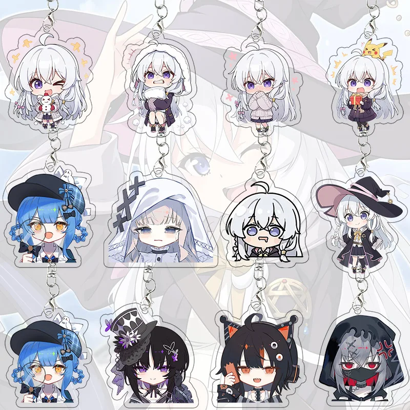 Wandering Witch Acrylic Keychain The Journey of Elaina Elaina Cute Chibi Accessories Decor Bag Pendant Keyring Birthday Gift
Wandering Witch Acrylic Keychain The Journey of Elaina Elaina Cute Chibi Accessories Decor Bag Pendant Keyring Birthday Gift