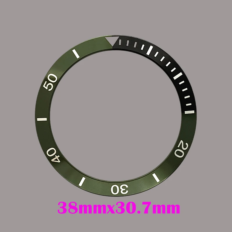 38mm Curved Aluminium Bezel Insert Ring Fit for SKX007 SKX009 SRPD Watch Case NH35 NH36 Little frogman Watch Bezel Parts
38mm Curved Aluminium Bezel Insert Ring Fit for SKX007 SKX009 SRPD Watch Case NH35 NH36 Little frogman Watch Bezel Parts