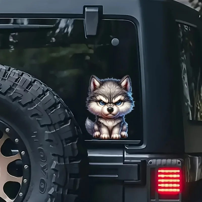 Angry Wolf Decorative Stickers, Vinyl Stickers - Durable, easy-to-apply decorations for cars, laptops, refrigerators,
Angry Wolf Decorative Stickers, Vinyl Stickers - Durable, easy-to-apply decorations for cars, laptops, refrigerators,