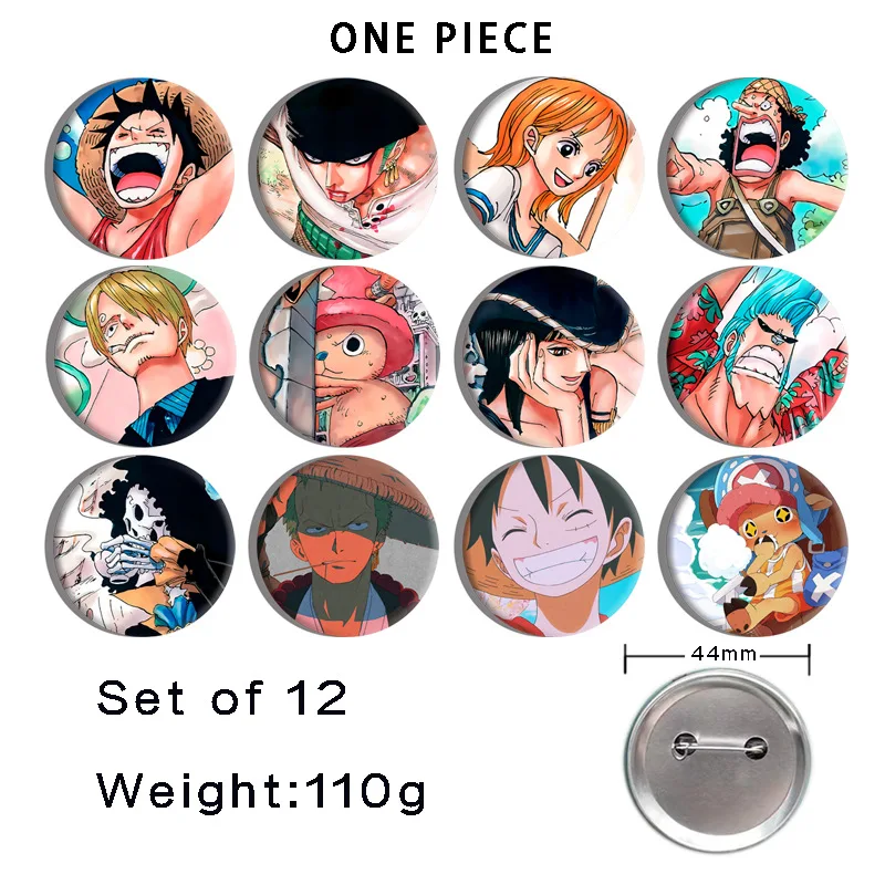 One Piece Anime Badge Luffy Zoro Sanji Round Metal Pin Lapel Button Wholesale Anime Merchandise Collectible Gift for Fans
One Piece Anime Badge Luffy Zoro Sanji Round Metal Pin Lapel Button Wholesale Anime Merchandise Collectible Gift for Fans