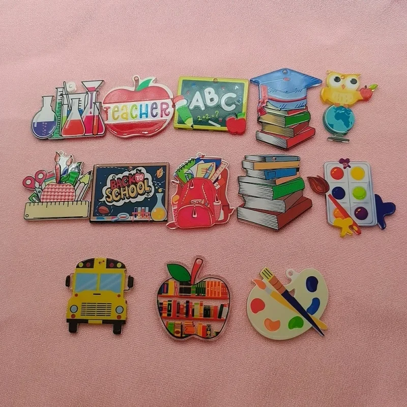 10pcs acrylic graduation season pendant, DIY jewelry making earrings, necklaces, keychains, accessories
10pcs acrylic graduation season pendant, DIY jewelry making earrings, necklaces, keychains, accessories