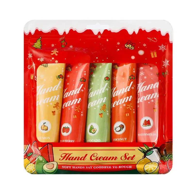 Portable Travel Size Hand Cream 5pcs Christmas Hand Cream set Natural Moisturizing Hand Lotion 30g Fast-Absorbing
Portable Travel Size Hand Cream 5pcs Christmas Hand Cream set Natural Moisturizing Hand Lotion 30g Fast-Absorbing
